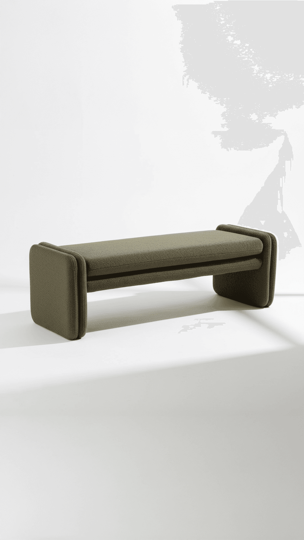 Sculptural Entry Bench